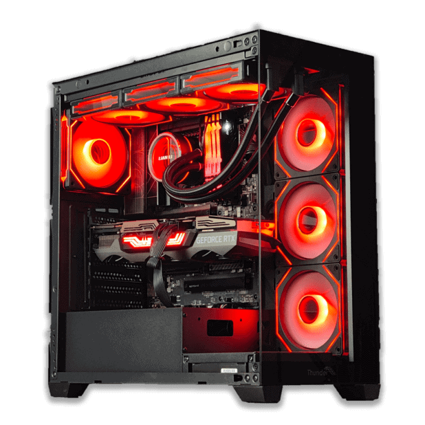 Wali's Tech custom gaming PC build 4, view 3