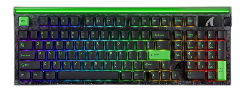 ATTACK SHARK R98 Gaming Keyboard - Green
