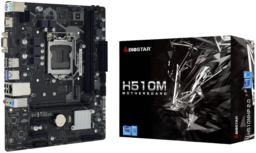 Biostar H510MHP LGA1200 DDR4 Micro-ATX Motherboard