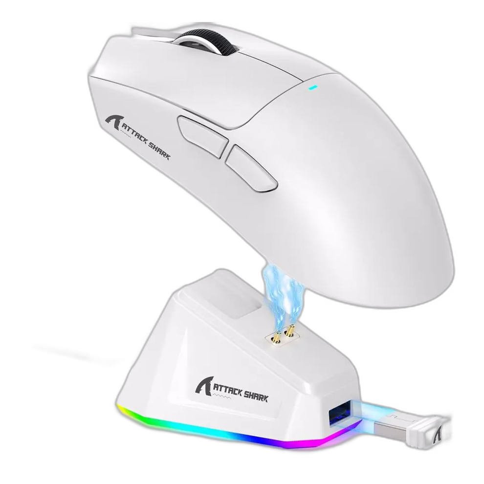 ATTACK SHARK X8 Ultra 8K Wireless Gaming Mouse with PAW3950MAX Sensor - Black