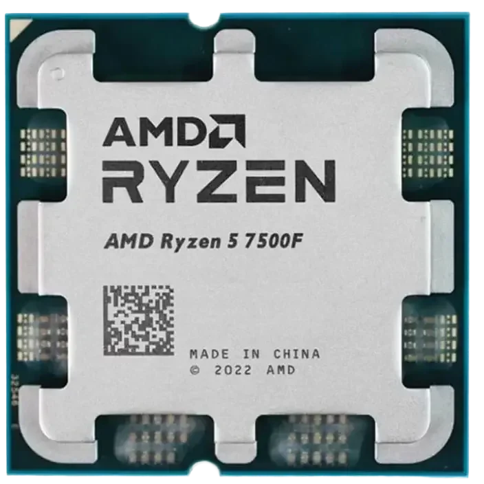 AMD Ryzen 5 7500F 6 Cores 12 Threads AM5 Desktop Processor - Tray