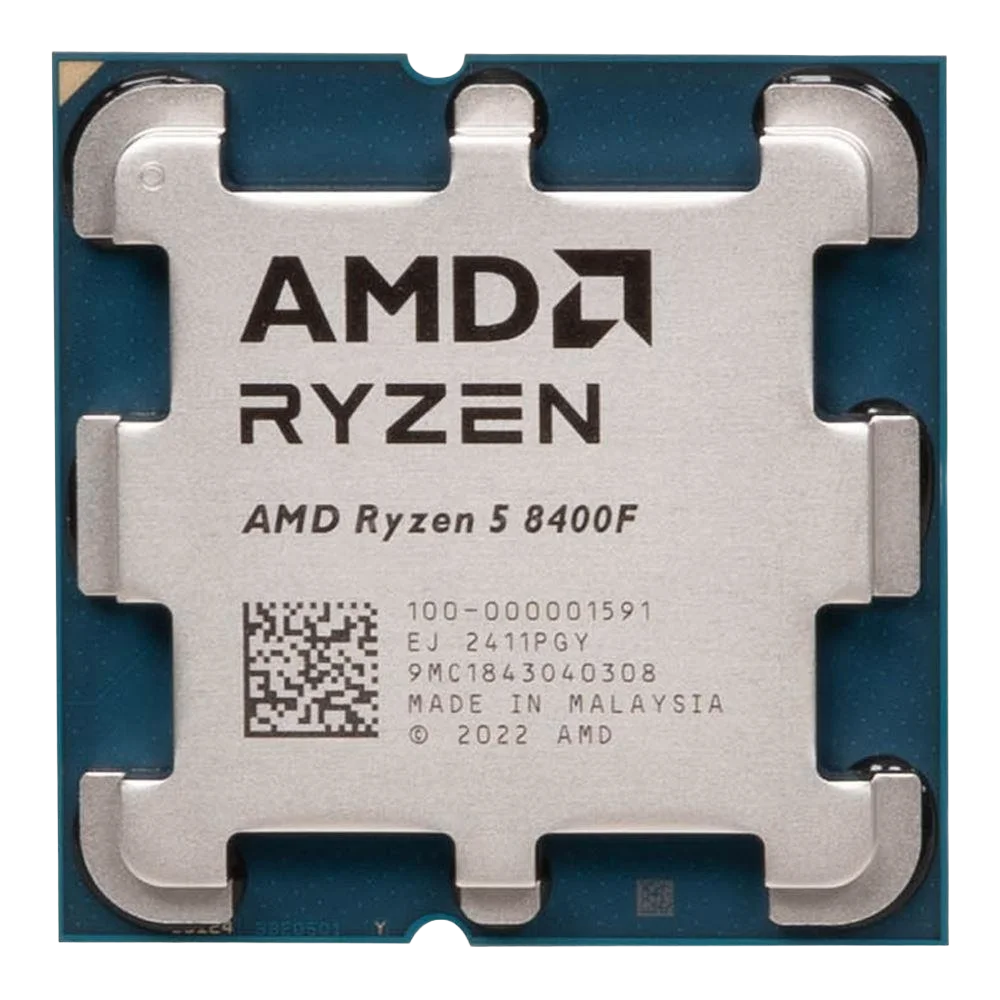 AMD Ryzen 5 8400F 6 Cores 12 Threads AM5 Desktop Processor - Tray