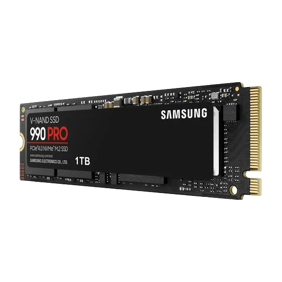 Samsung 1TB 990 PRO PCIe 4.0 x4 M.2 Internal SSD